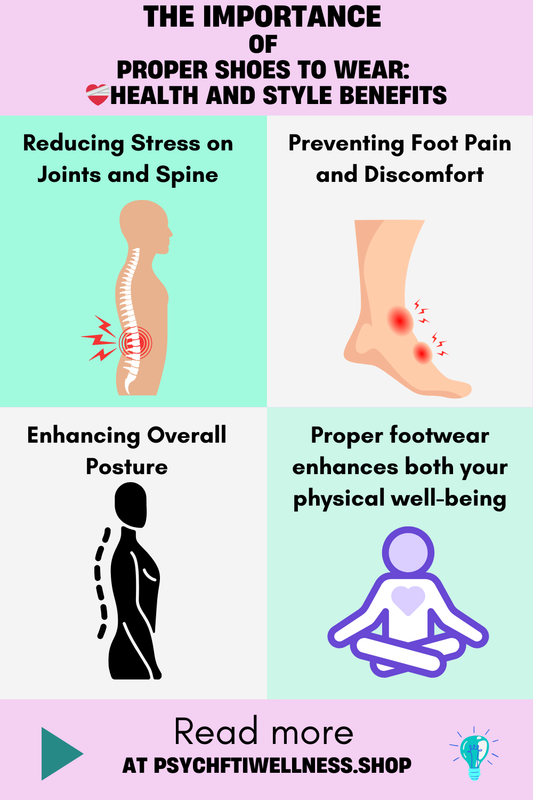 The Importance of Proper Shoes to Wear: Health and Style Benefits