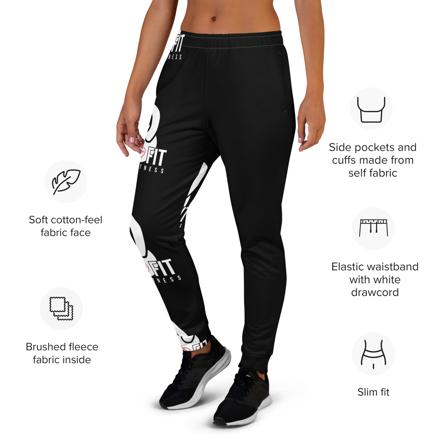 Mirrifitness Recycle Women's Joggers - Eco-Friendly Comfort