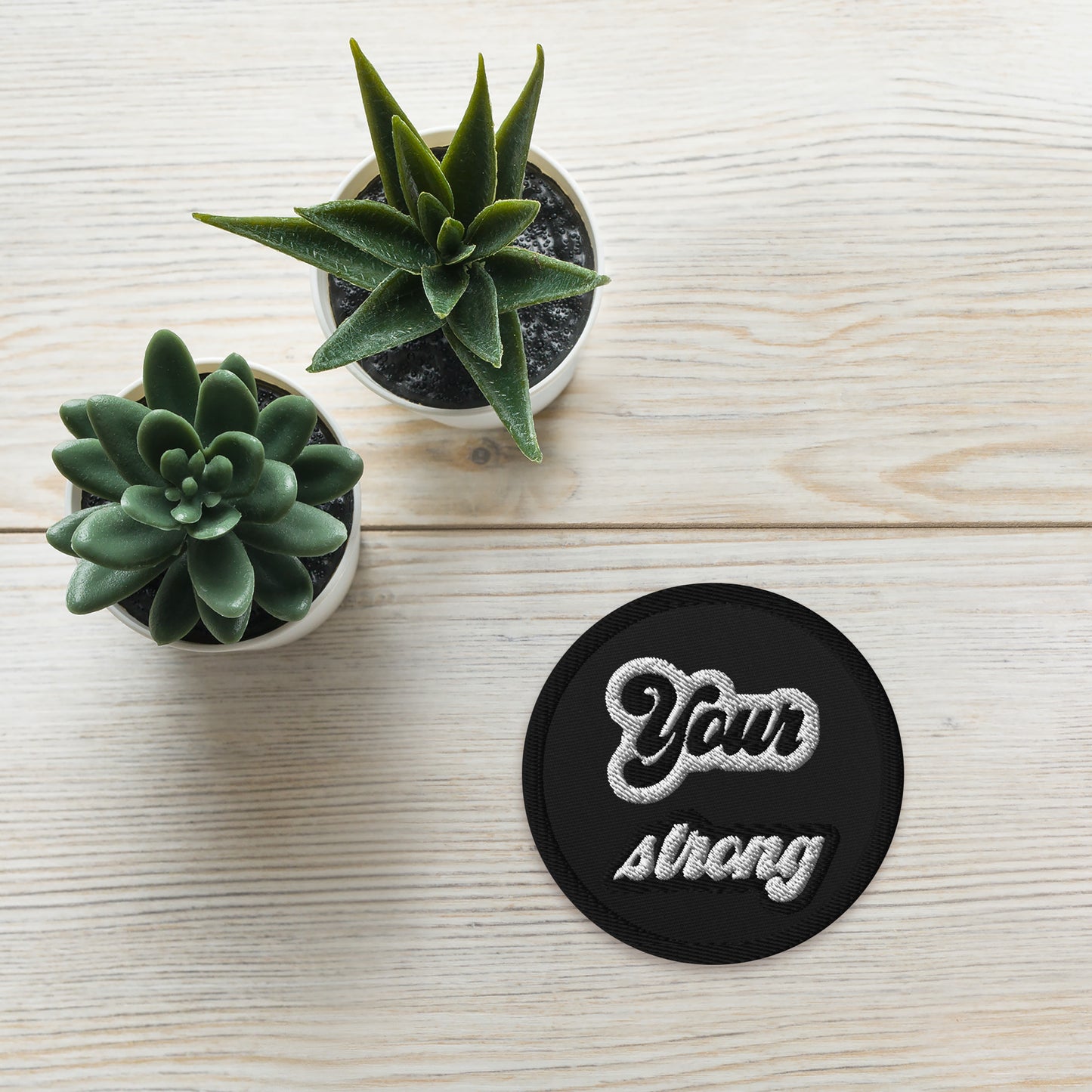 "Your Strong" Embroidered Patch - Embrace Your Power