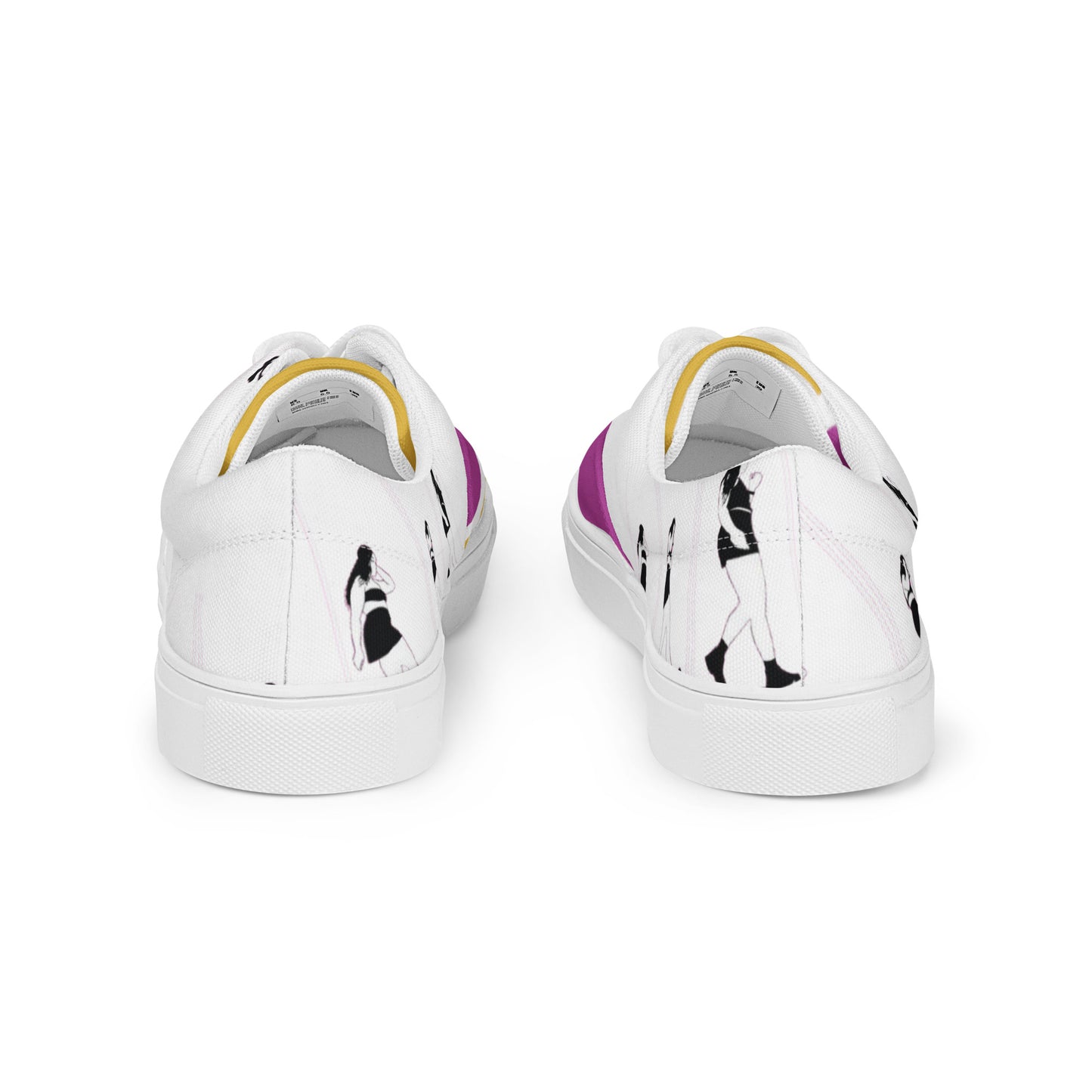 "Walk with Confidence" Women's Lace-Up Canvas Shoes - Comfortable & Stylish Canvas Sneakers