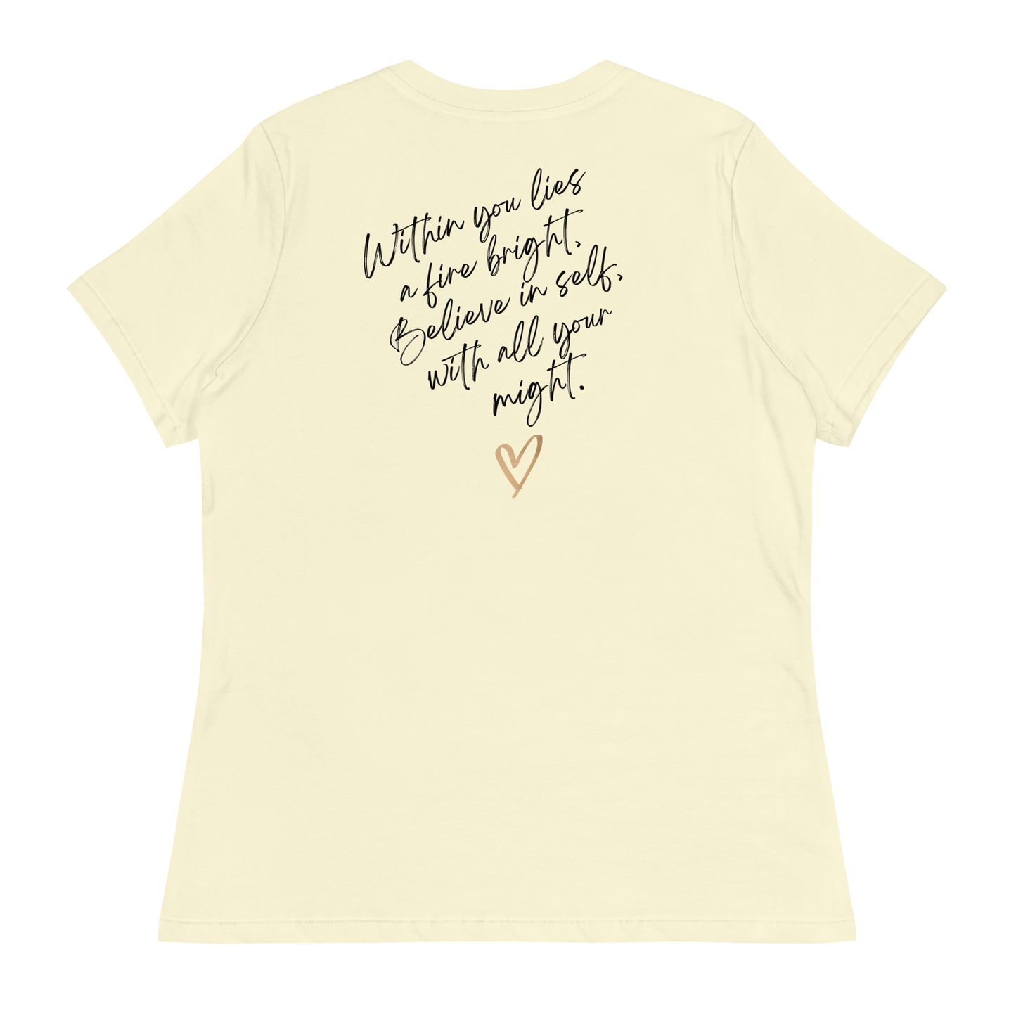 UNLEASH YOUR INNER STRENGTH Women's Relaxed T-Shirt